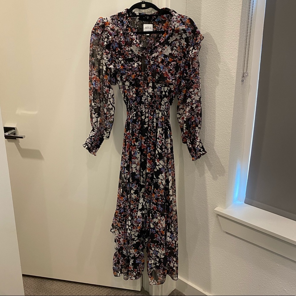 Misa Floral Maxi Dress